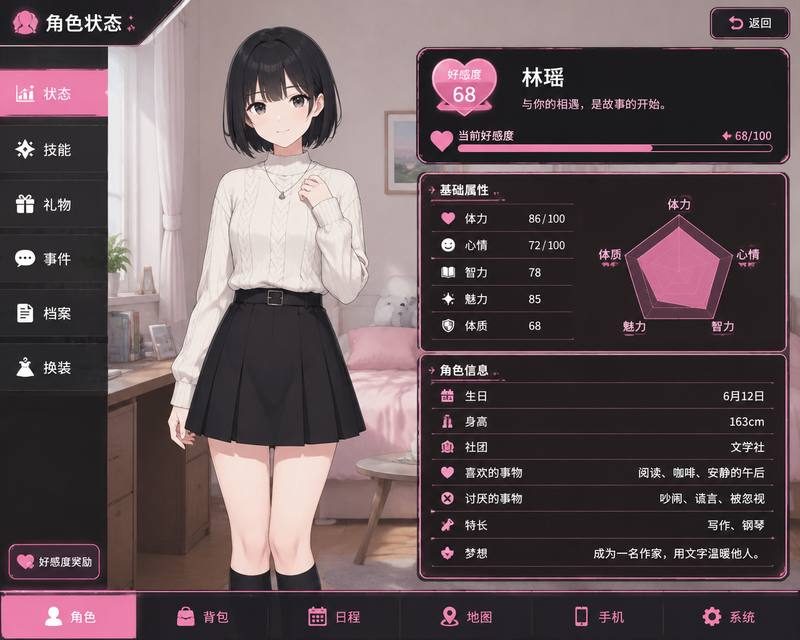 ROOM 日程养成 页面配图 4